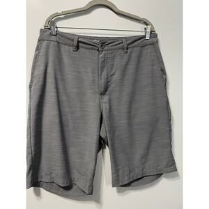 Travis Mathew-Performance Golf Shorts-Chino-Light weight-Gray-Mens size 36
